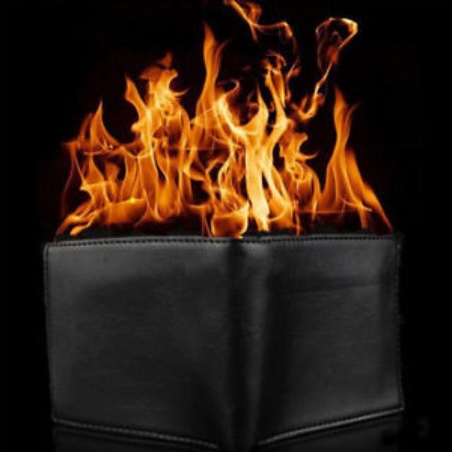 Ảo Thuật | Fire Wallet - Ví lửa (loại 1)
