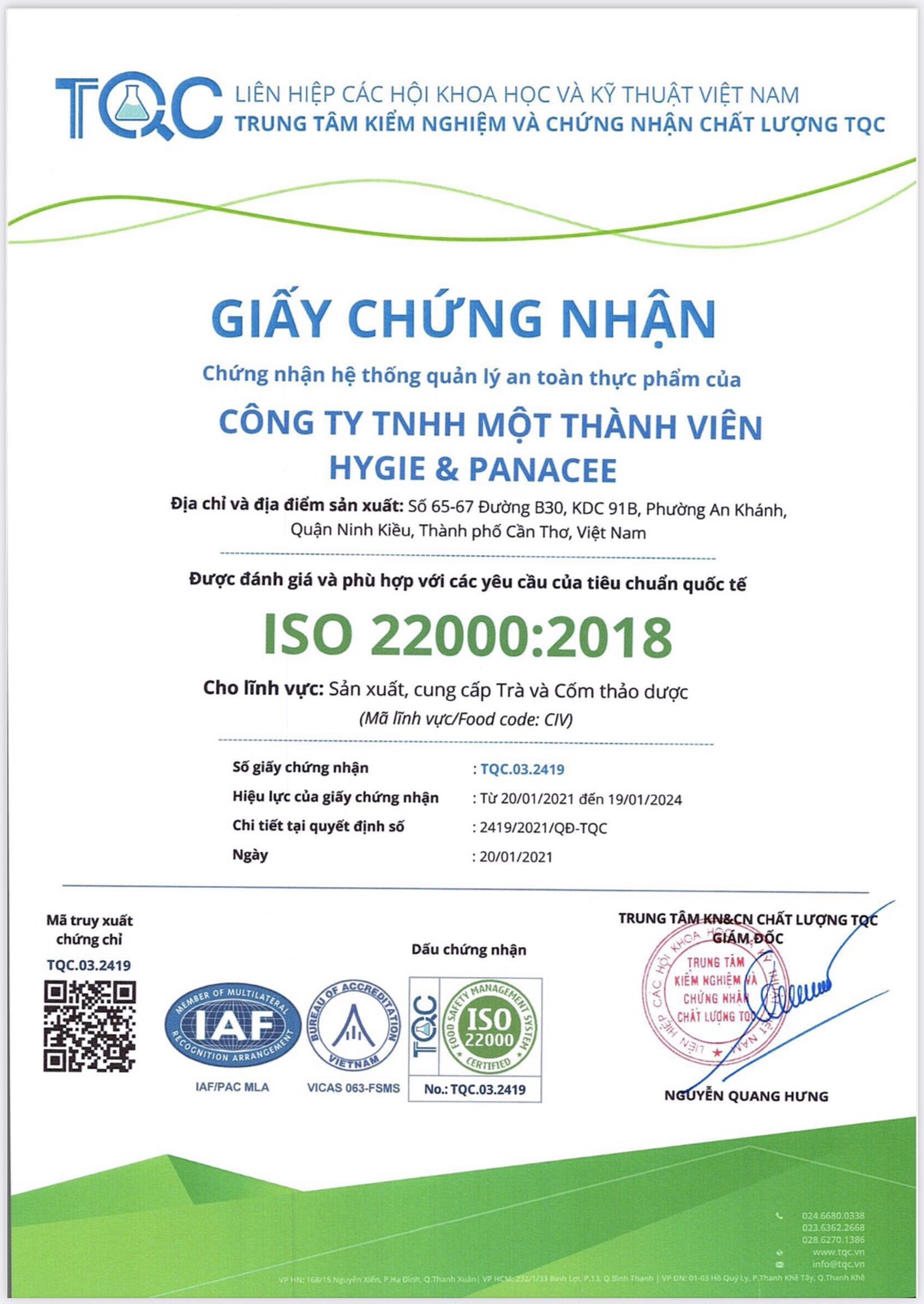 Trà hòa tan Diếp Cá Hygie - Hỗ trợ Trĩ, táo bón, đại tràng, đẹp da, suy giãn tĩnh mạch. Thơm ngon, dùng được cho người không ăn được diếp cá tươi