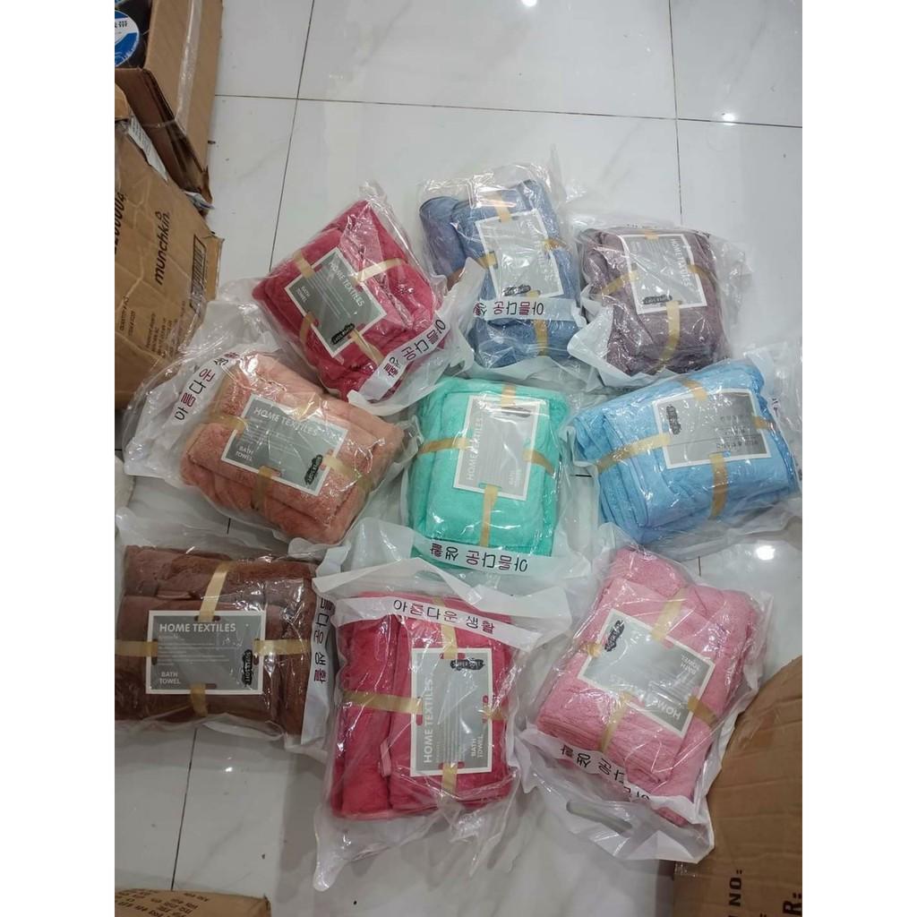 Set 2 khăn tắm lông cừu cho mẹ và bé cực kì tiện lợi và mềm mại