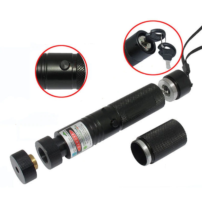 Đèn Pin Laser 303 tia đỏ - Hàng Chính Hãng