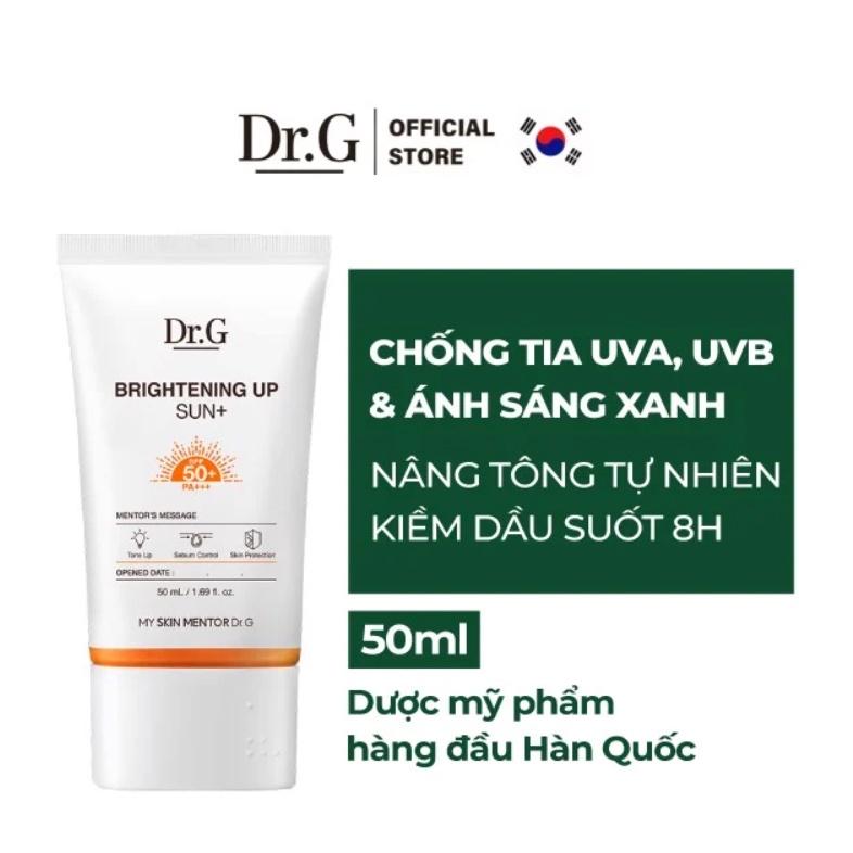 Kem chống nắng dưỡng sáng da Dr.G Brightening Up Sun+ SPF50+ PA+++ Hàn Quốc 50ML