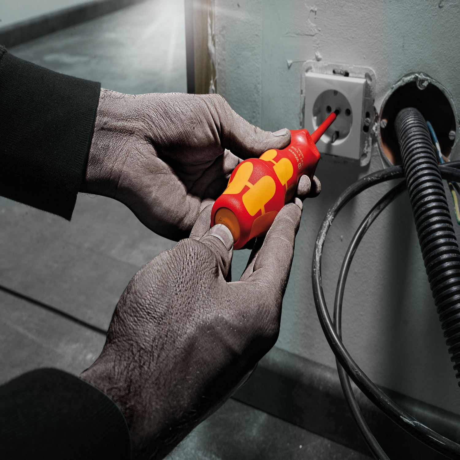 Cán vít cách điện chức năng Turbo 827 T i Kraftform Turbo hand holder Wera 05057481001
