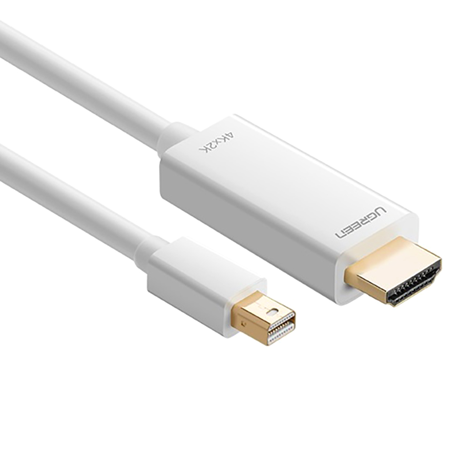 Cáp Mini Displayport (Thunderbolt) To HDMI 4K Ugreen 20849 (1.5m) – Hàng Chính Hãng