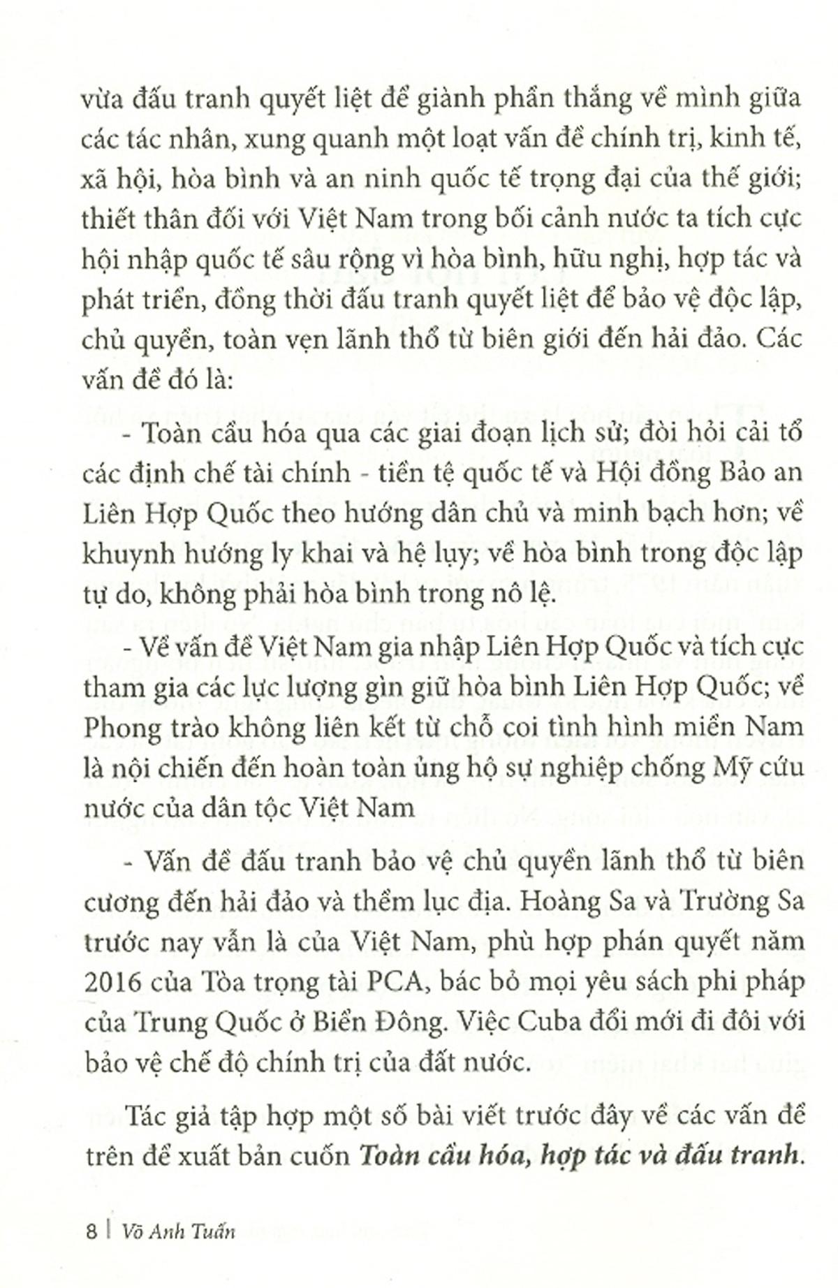 Toàn Cầu Hóa - Hợp Tác Và Đấu Tranh