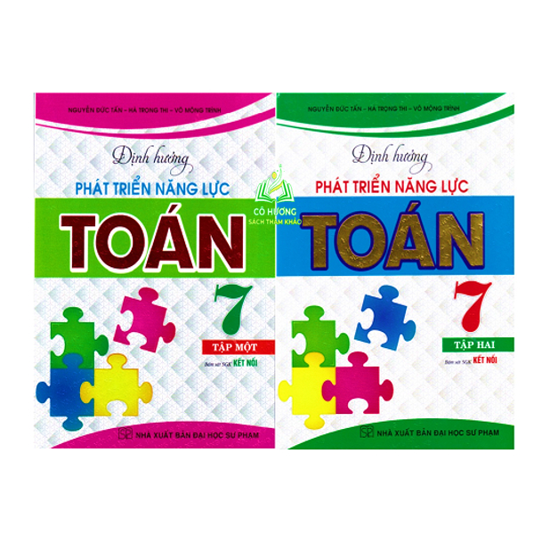 Sách - Combo Định Hướng Phát Triển Năng Lực Toán Lớp 7 - Tập 1 + Tập 2