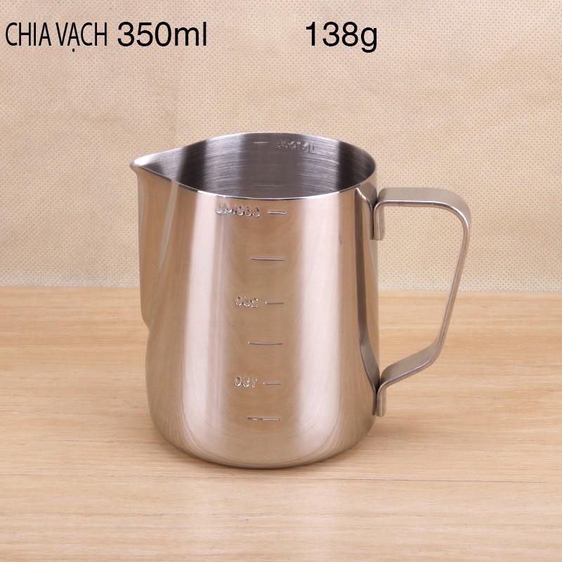 Ca Đánh Sữa Inox Có Chia Vạch