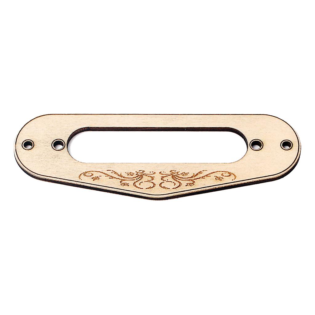 Gỗ Phong Đơn Cuộn Dây Thu Gắn Nhẫn TL Phần Guitar Phụ Kiện
