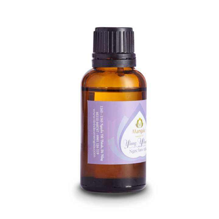 Tinh Dầu Nguyên Chất Ngọc Lan Tây Ylang - 30ml - Tinh Dầu Thiên Nhiên Cao Cấp Mangala