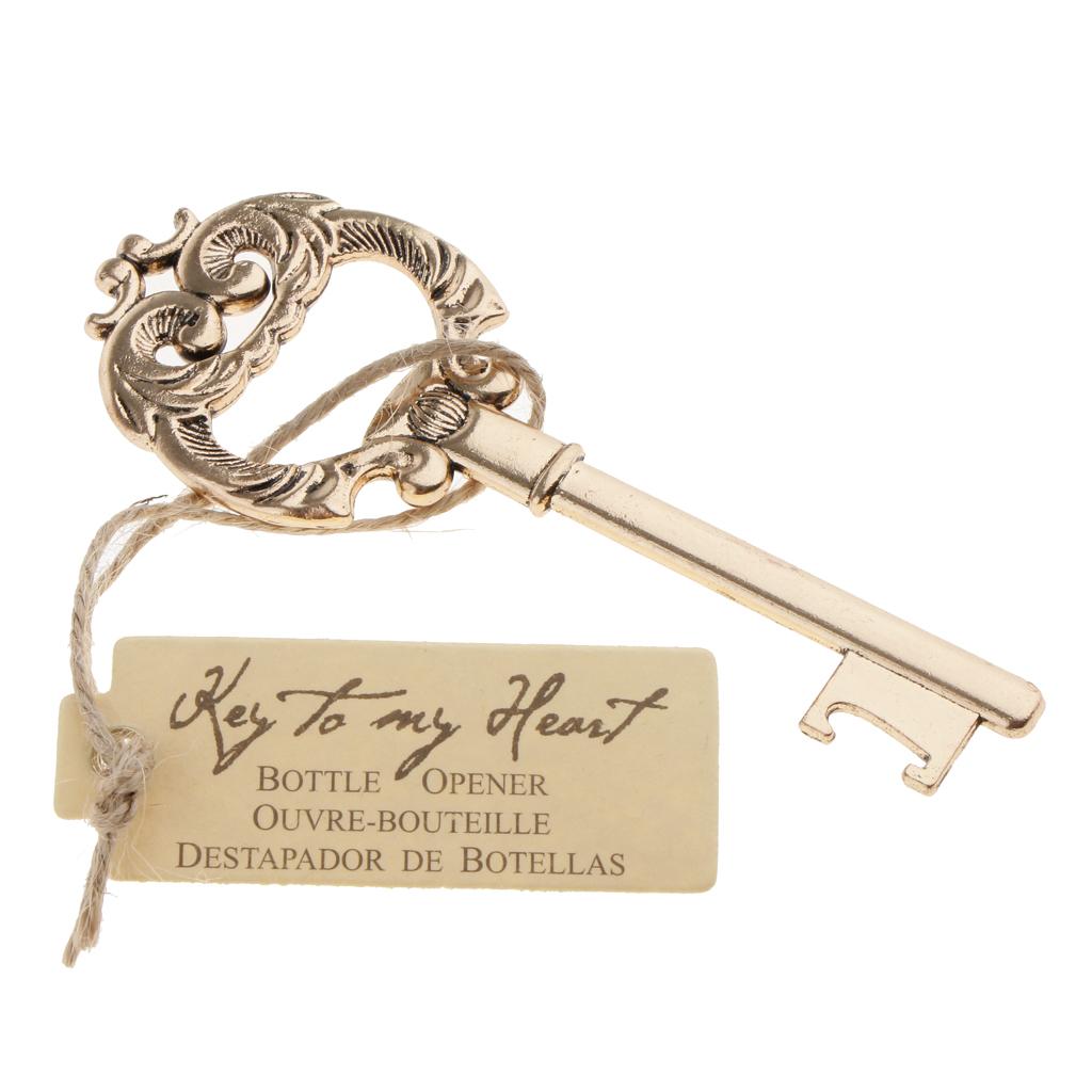 Key Design Skeleton Key Beer Bottle Opener Wedding Party Gift Favor