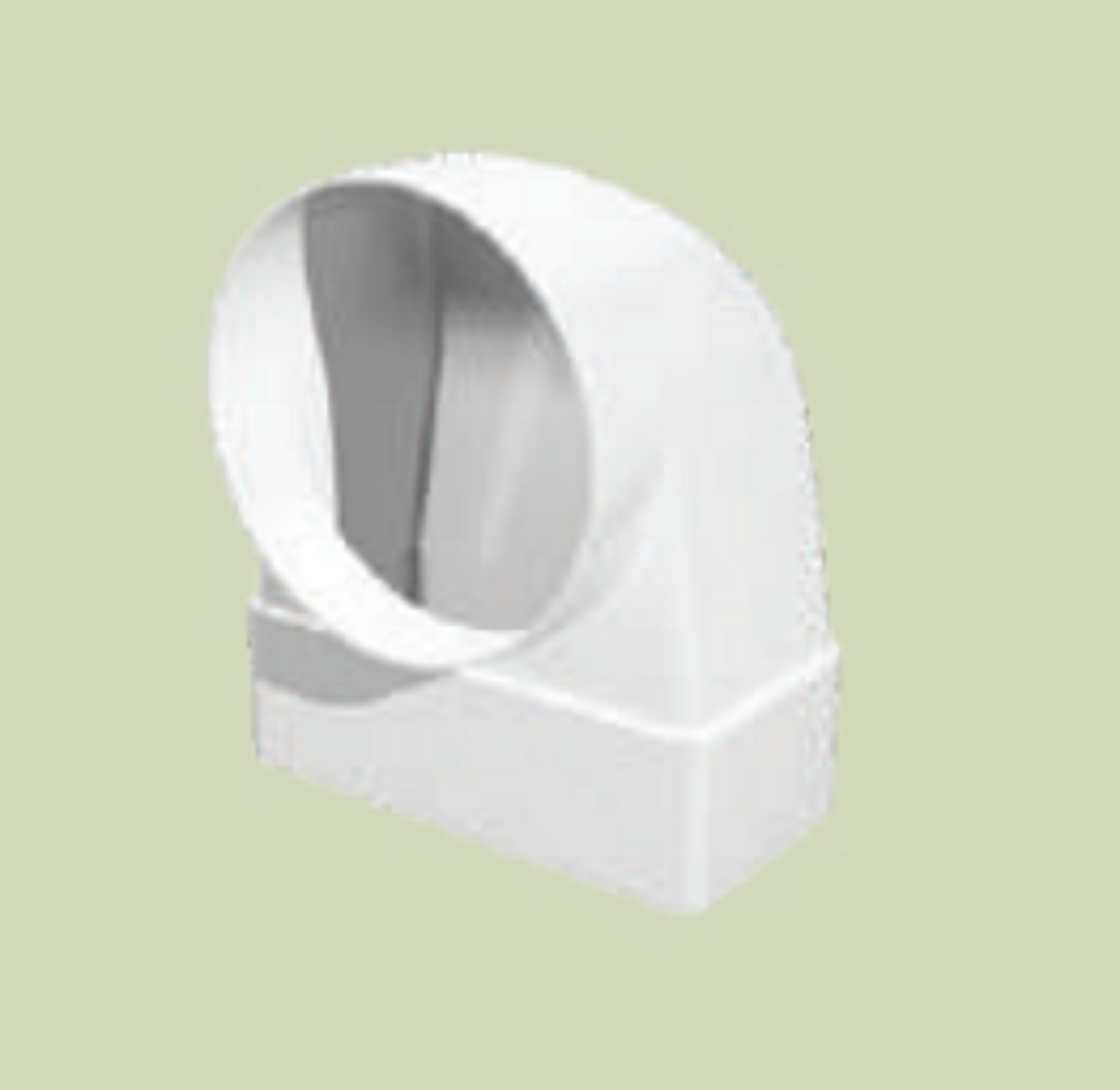 Co chuyển ống vuông - tròn 60х204 - D100 - 620SK15KP - Hàng Nhập Khẩu