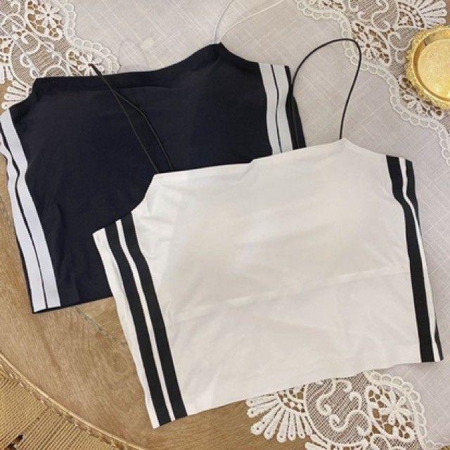 Áo lót đẹp Áo lót Bra Su Thể Thao Sọc Đen Trắng hàng cao cấp