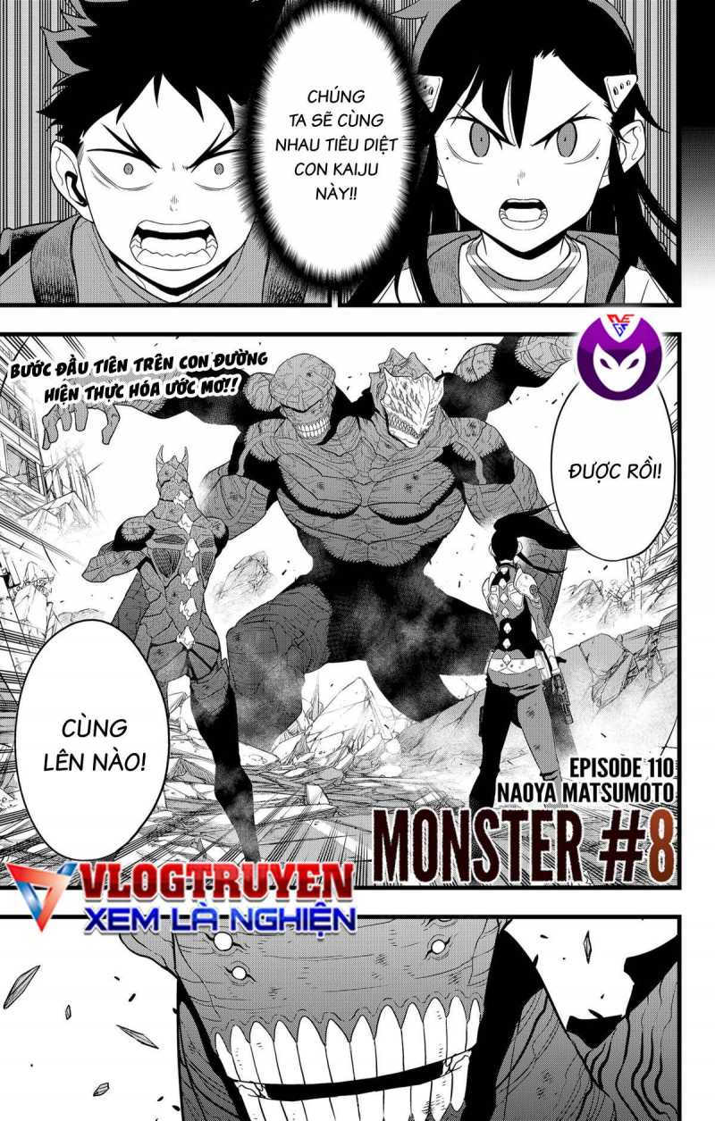 hôm nay - tôi hóa kaiju chapter 110 1