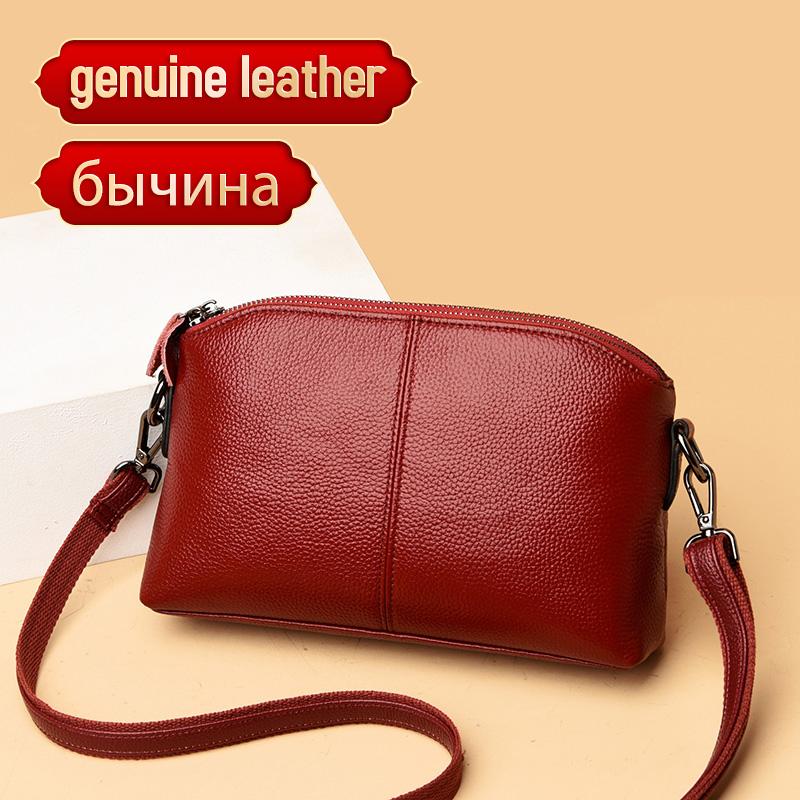 Da Thật Chính Hãng Da Thật Da Bò Nữ Thời Trang Nữ Túi Nhỏ Đeo Vai Túi Đeo Ngang Người Túi Nữ Túi Xách Tay