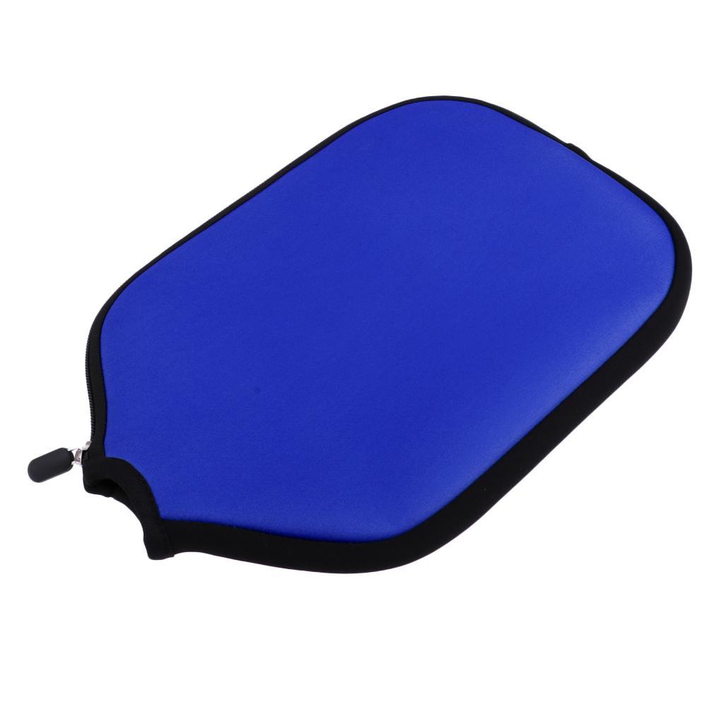 Premium Neoprene Pickleball Paddle Cover Zipper Sleeve Protective Case A17