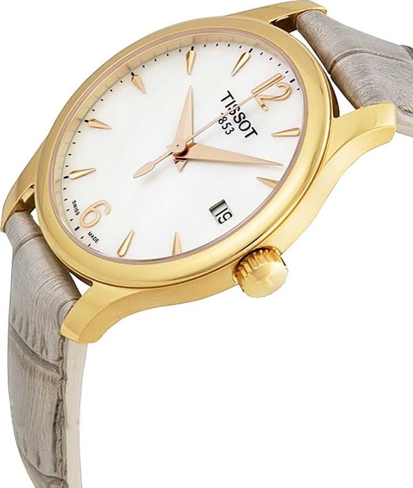 Đồng Hồ Nữ Dây Da Tissot T063.210.37.117.00 (33mm) - Xà Cừ