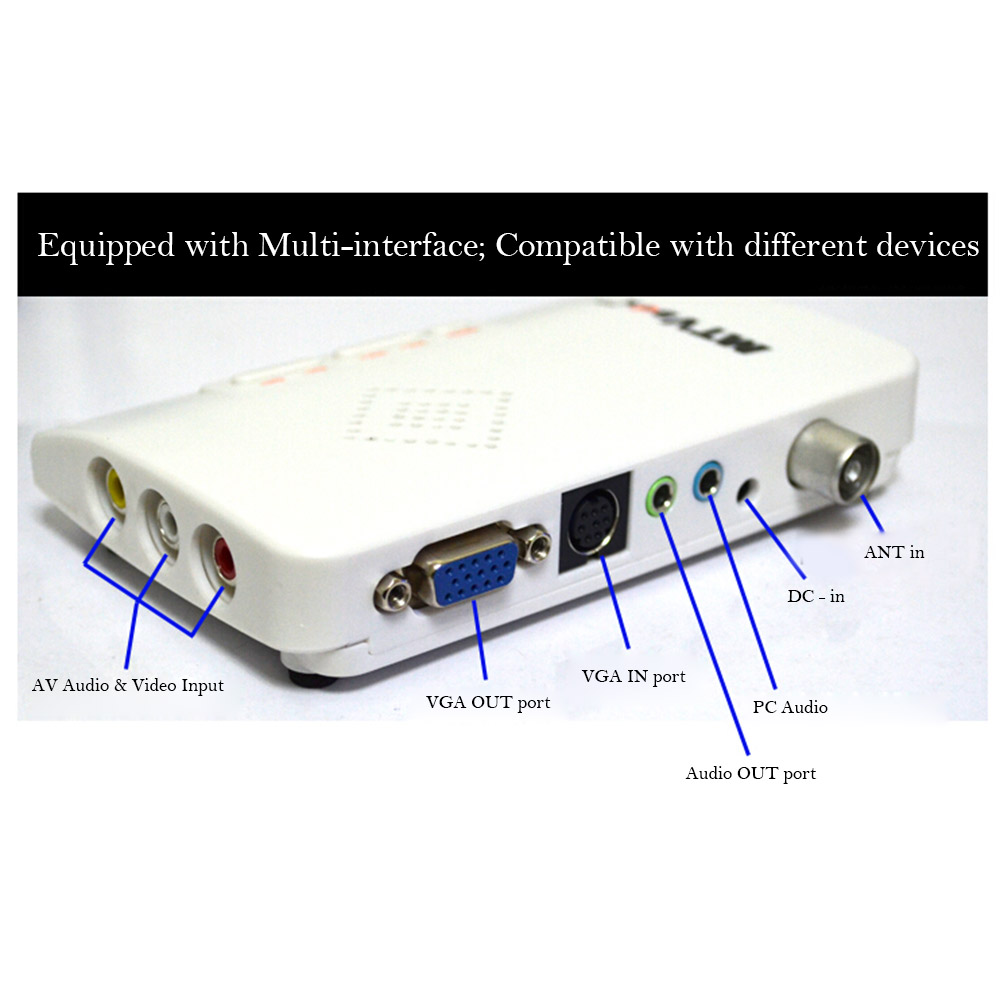 Bộ Thu Chương Trình Truyền Hình Máy Tính Kỹ Thuật Số TV LCD Màn Hình Crt