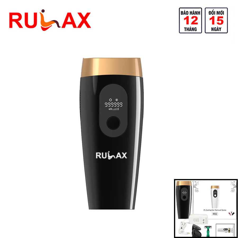 Máy triệt lông cầm tay RULAX phiên bản 2021 công nghệ trẻ hóa da tự động
