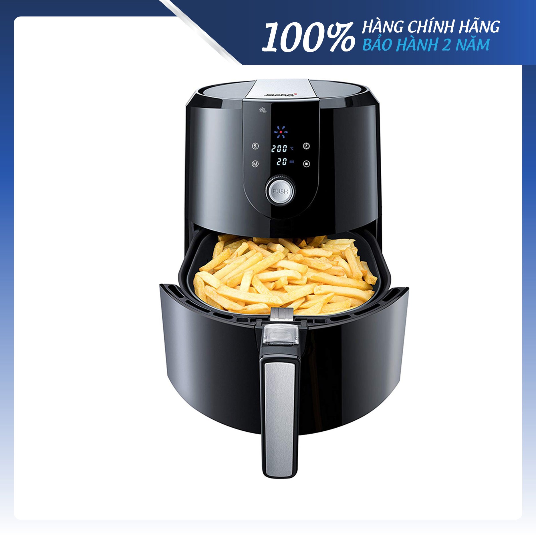 Nồi Chiên Rán Không Dầu STEBA HF5000 XL (1800W) - Hàng Chính Hãng