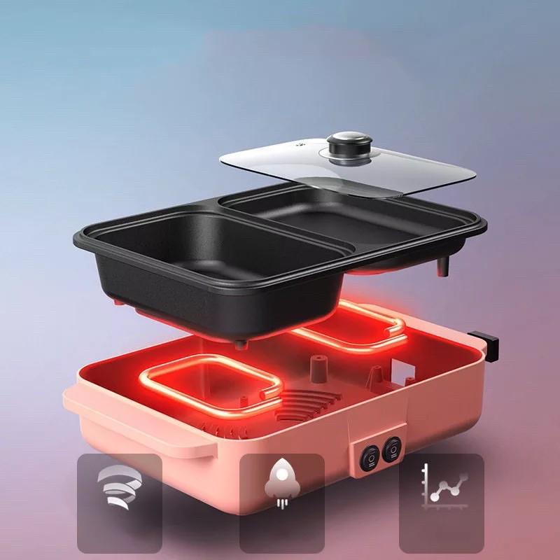 Nồi lẩu-nướng 2in1 tiện dụng