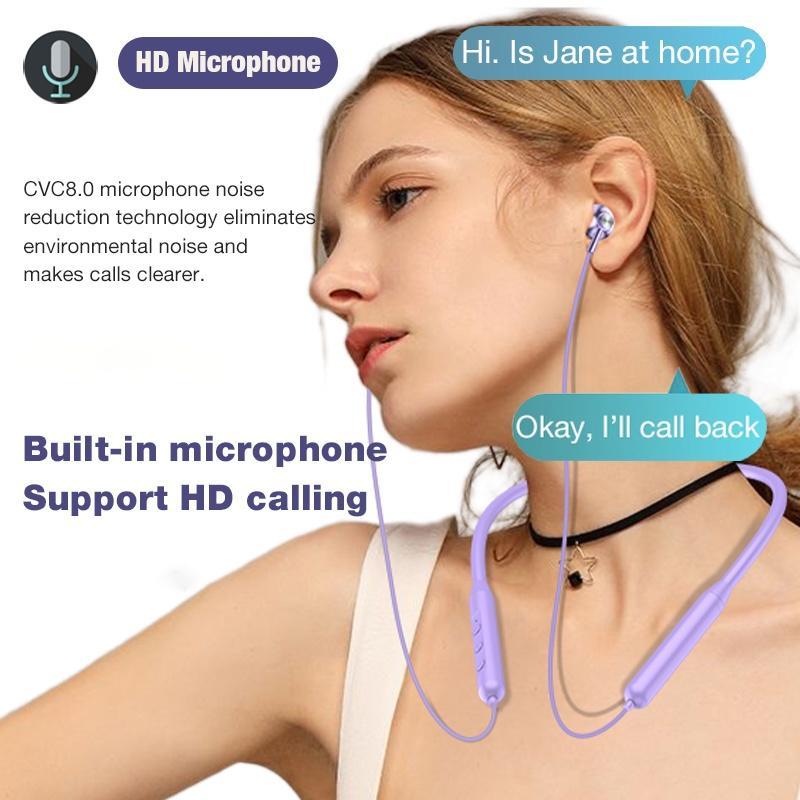 Tai Nghe Nhét Tai Bluetooth Có Micro Âm Thanh Siêu Trầm Và Phụ Kiện