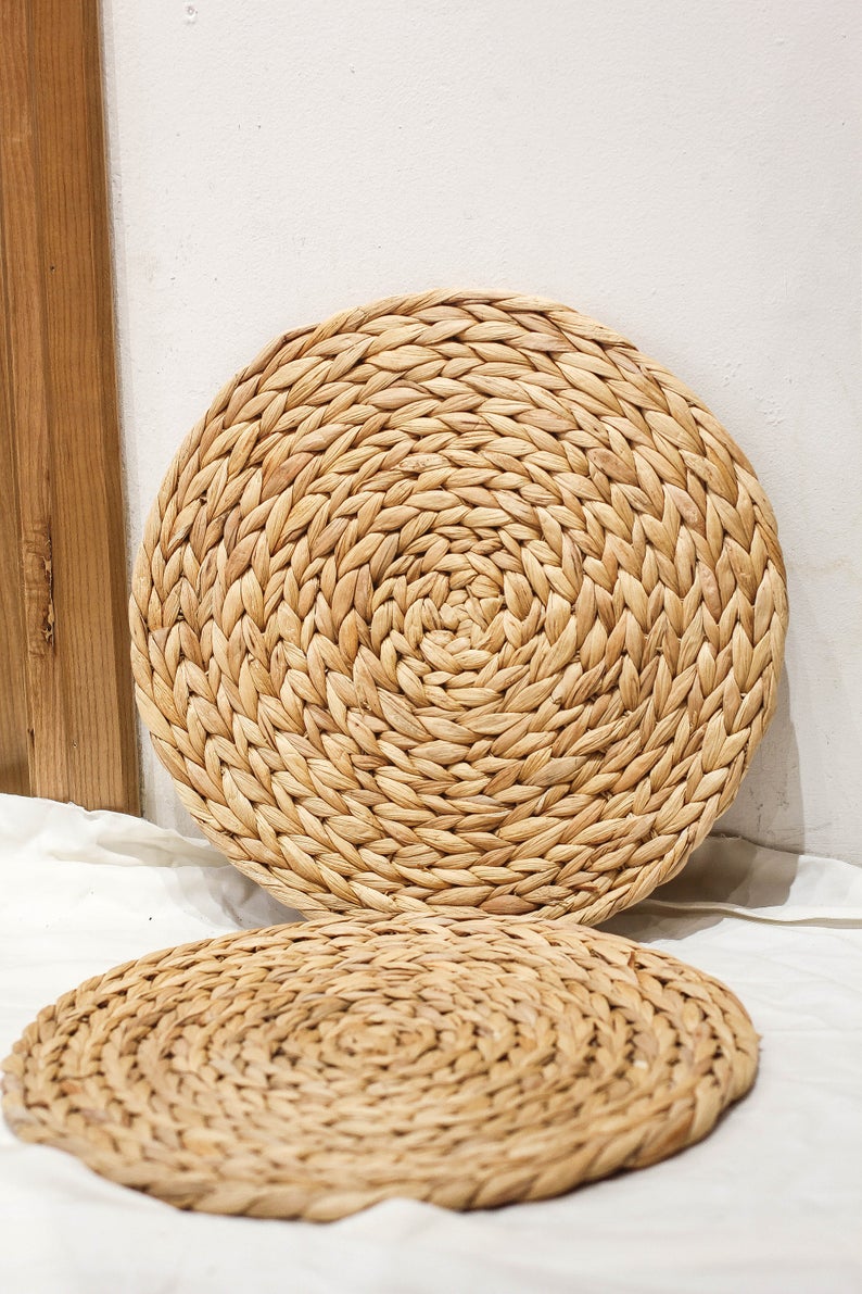 - Thảm lục bình trang trí chụp ảnh, decor nhà cửa, cửa hàng