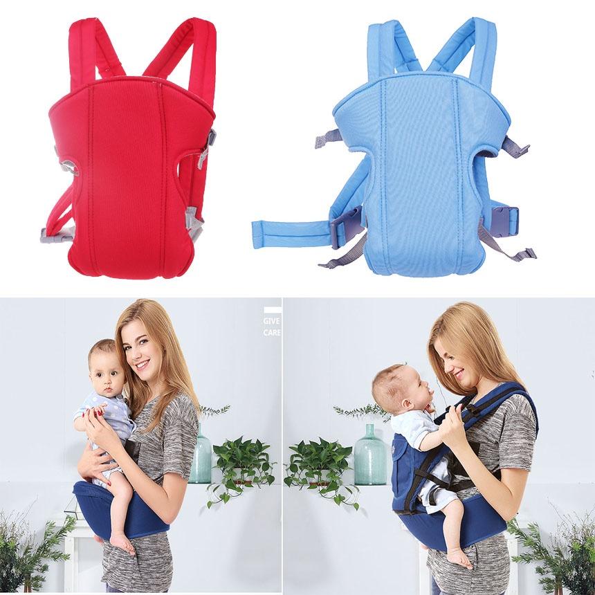 Địu 4 tư thế Cho Em Bé Sơ Sinh Từ 100% Cotton Mềm Mại