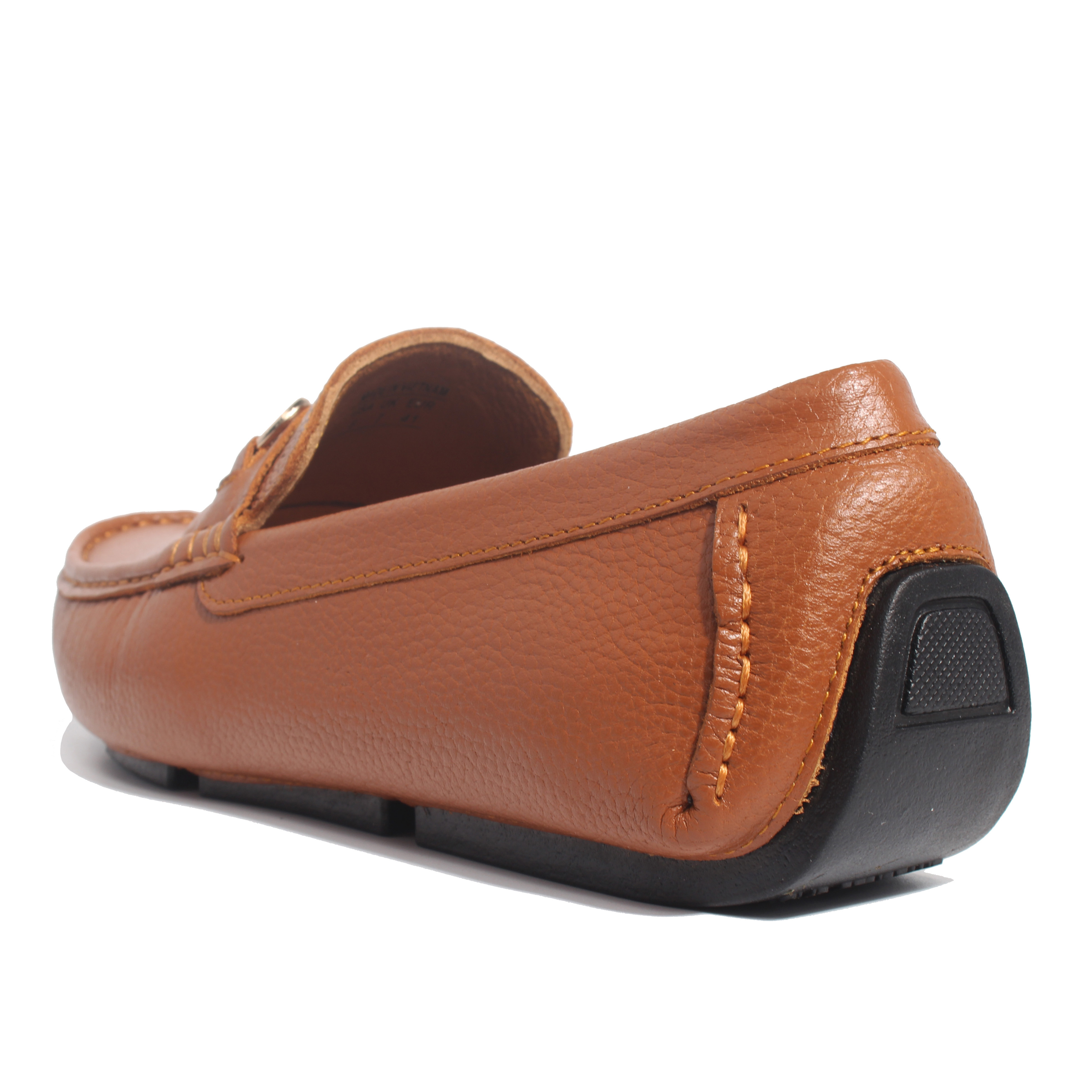 Giày MICHILUX Da Bò Thật Chính Hãng Horse Bit Moccasin CIEHM Màu Nâu Bò