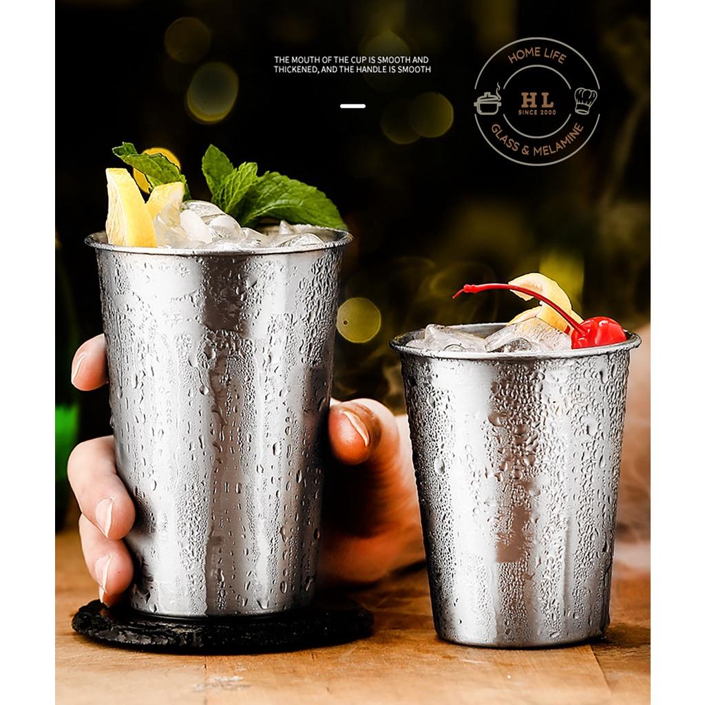 Cốc inox Hàn Quốc | Ly Inox 304 thích hợp sử dụng cho trẻ nhỏ - nhà hàng phong cách Hàn Quốc Nhật Bản