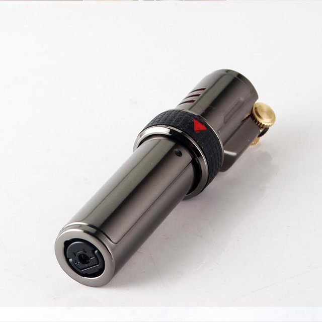 Vỏ Hột Quẹt Bật Lửa Jobon ZB-696 Khò 3 Tia Sử Dụng Gas Đá Cao Cấp Có Khóa Rảnh Tay - Nhiều Màu