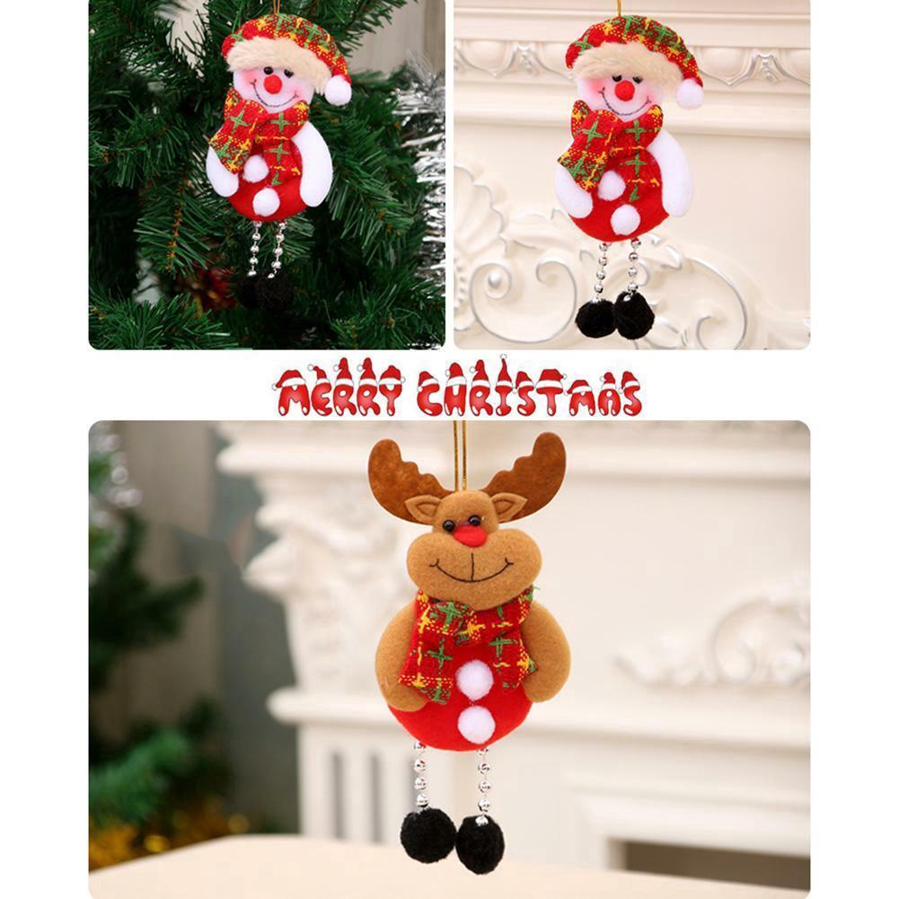 Búp bê hình ông già Noel có dây treo dùng để trang trí cây thông Noel