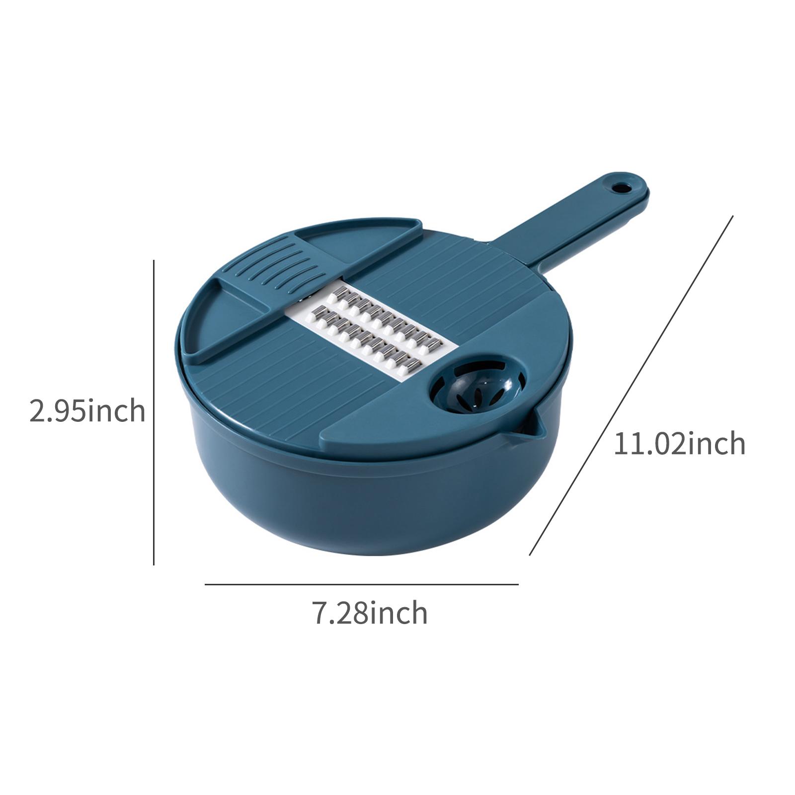 Dụng cụ bào có lưới lọc gồm 12 món để cắt rau củ quả tiện dụng