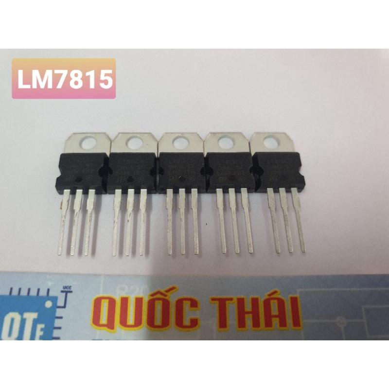 Combo 5 ic nguồn LM7815