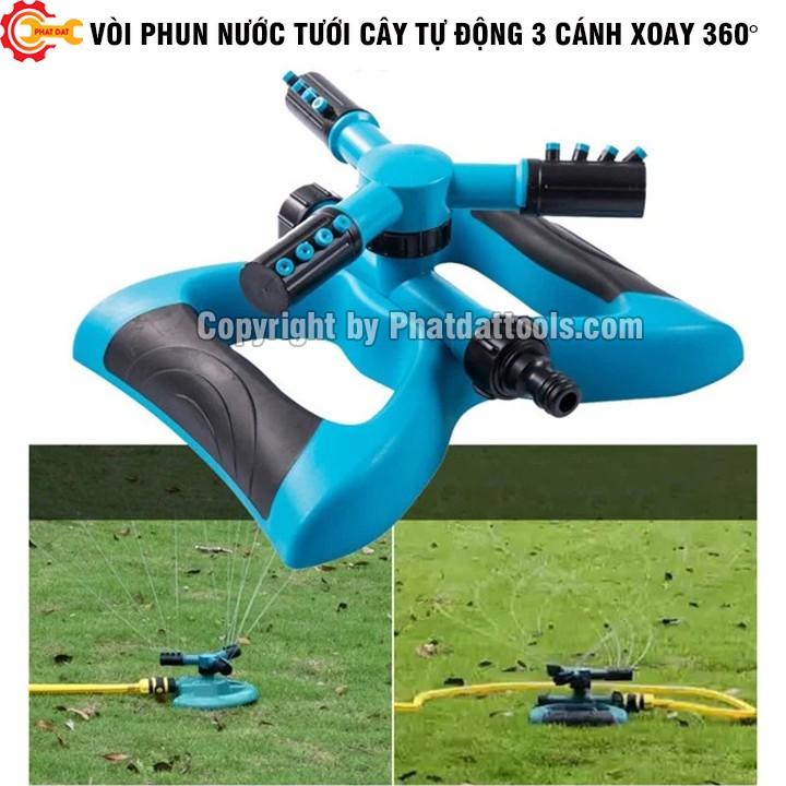 Vòi Phun Nước Tưới Cây Tự Động 3 Cánh