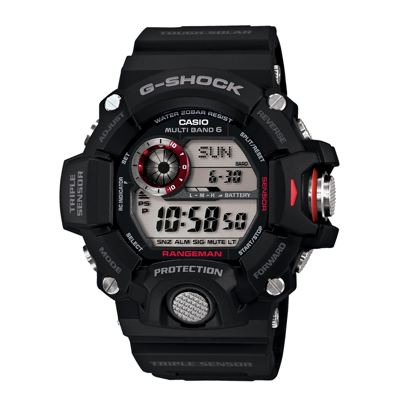 Đồng Hồ Nam Dây Nhựa Casio G-Shock GW-9400-1DR Rangeman (Full Chức Năng) | GW-9400-1