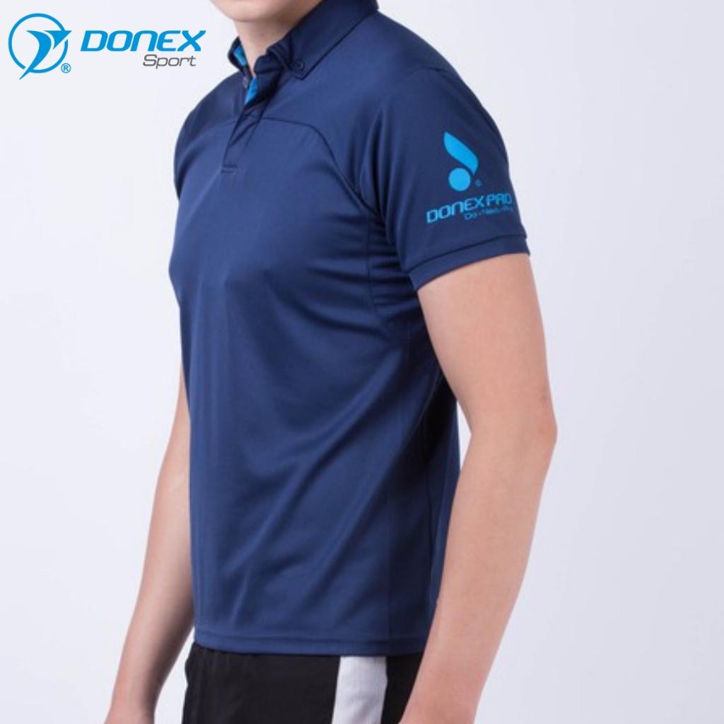 Áo Thể Thao Nam Cổ Polo DONEXPRO Kiểu Dáng Đẹp Form Chuẩn, Chất Vải Cao Cấp, Ôm Cơ Thể Thấm Hút, Thoát Mồ Hôi MC-8955