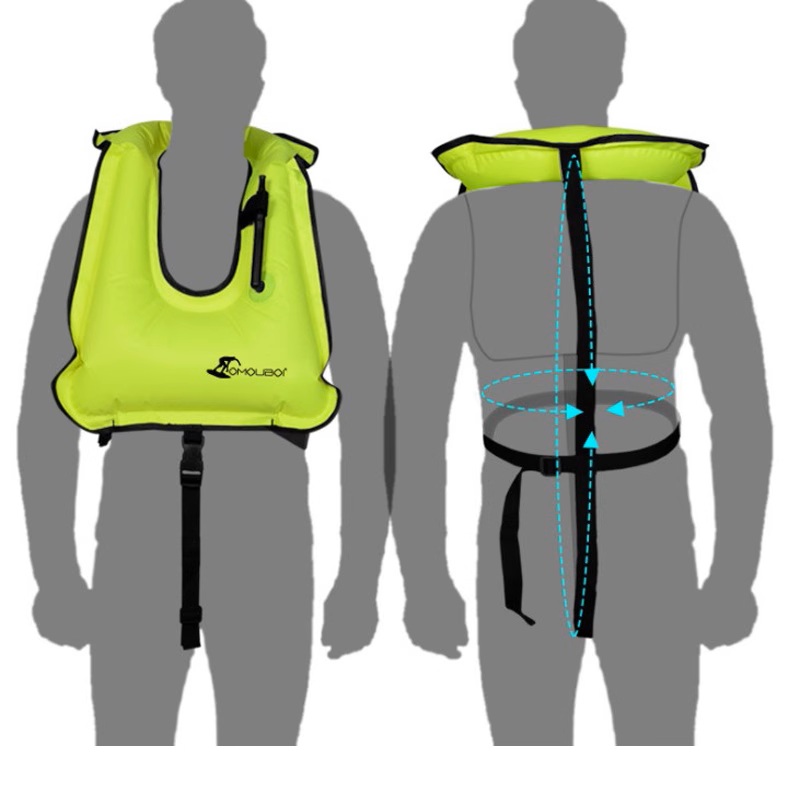 Áo phao thổi hơi gọn nhẹ dành cho người lớn