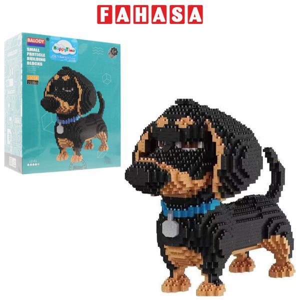 Đồ Chơi Lắp Ráp Mô Hình Chó Lạp Xưởng Dachshund - Balody 16014 (2100 Mảnh Ghép)