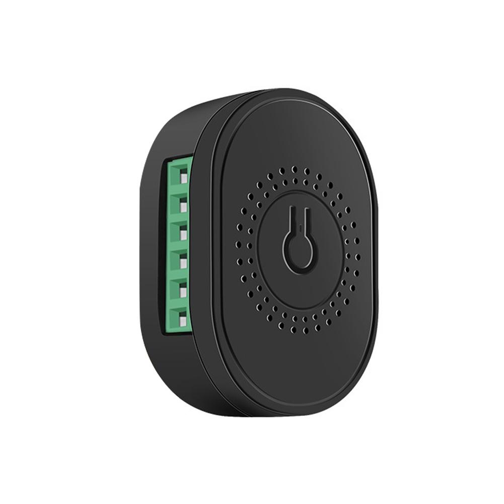 Tuya WiFi Intelligent Light Switch Module Mini Home Automation DIY Breaker 2 Way Timing Control Voice Control Switch Compatible with Google Assistant and Amazon Alexa