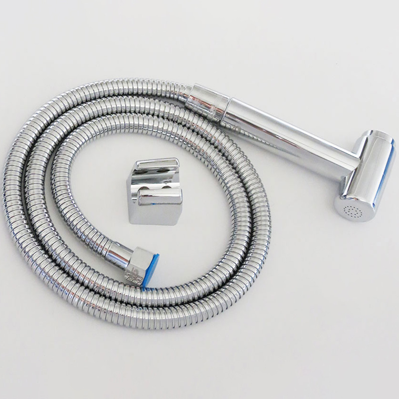 Bộ Vòi Xịt Vệ Sinh Tay Nhấn Nhựa ABS Mạ Chrome Eurolife EL-X07-1