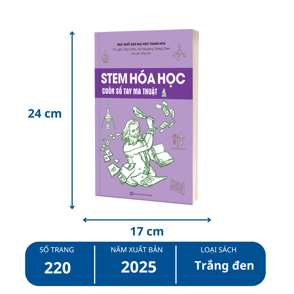 Sách - STEM Hóa Học – Cuốn Sổ Tay Ma Thuật