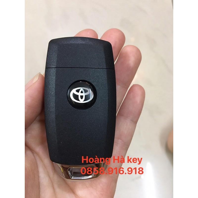 Chìa khoá gập Toyota: Vios, inova, fortuner,alltis.. Hỗ trợ cắt chìa qua hình ảnh bằng công nghệ CNC