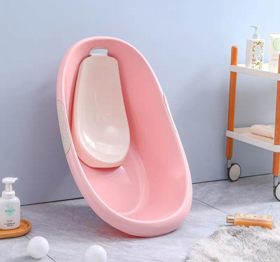 CHẬU TẮM NHẬT ĐA NĂNG TẶNG KÈM VÕNG TẮM CHO BÉ