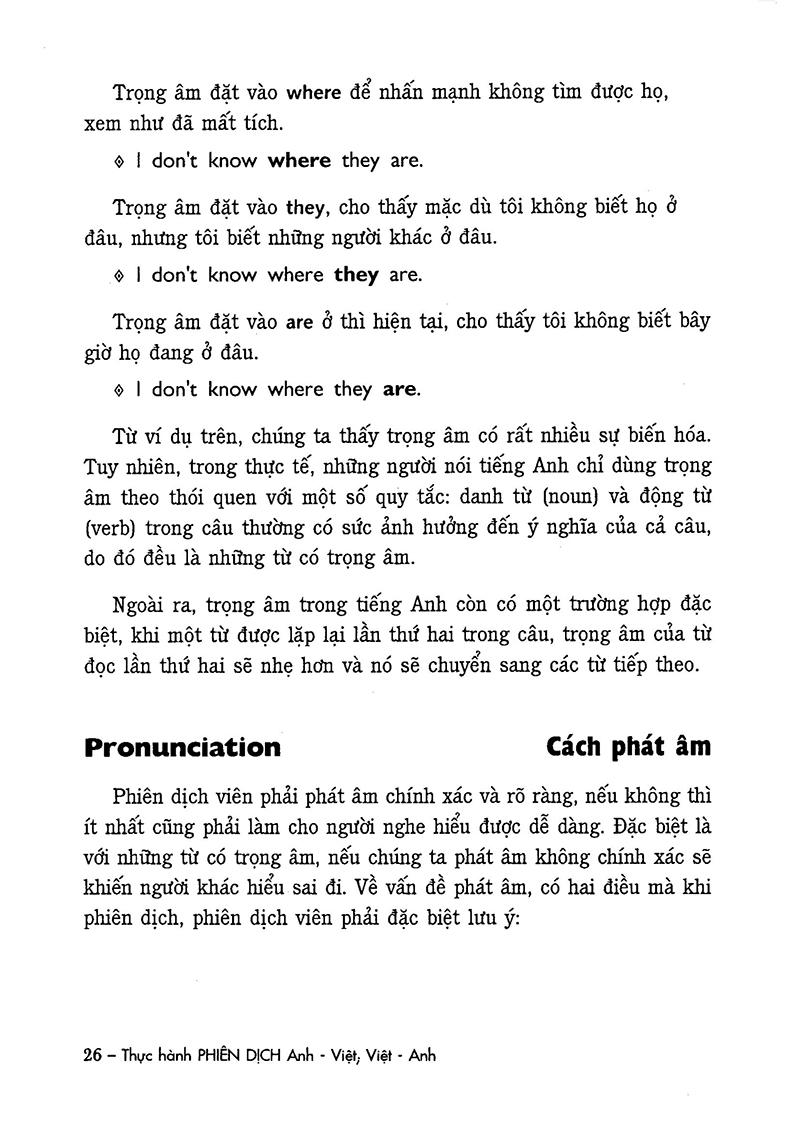 Thực Hành Phiên Dịch Anh Việt - Việt Anh
