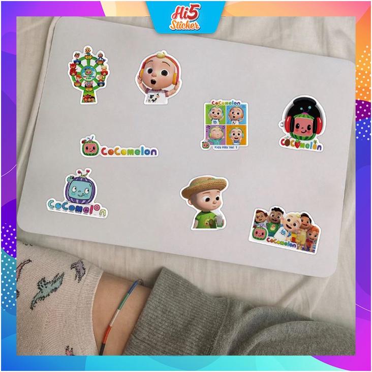 Sticker Hình Dán Trang Trí Kênh Thiếu Nhi Cocomelon ms#228