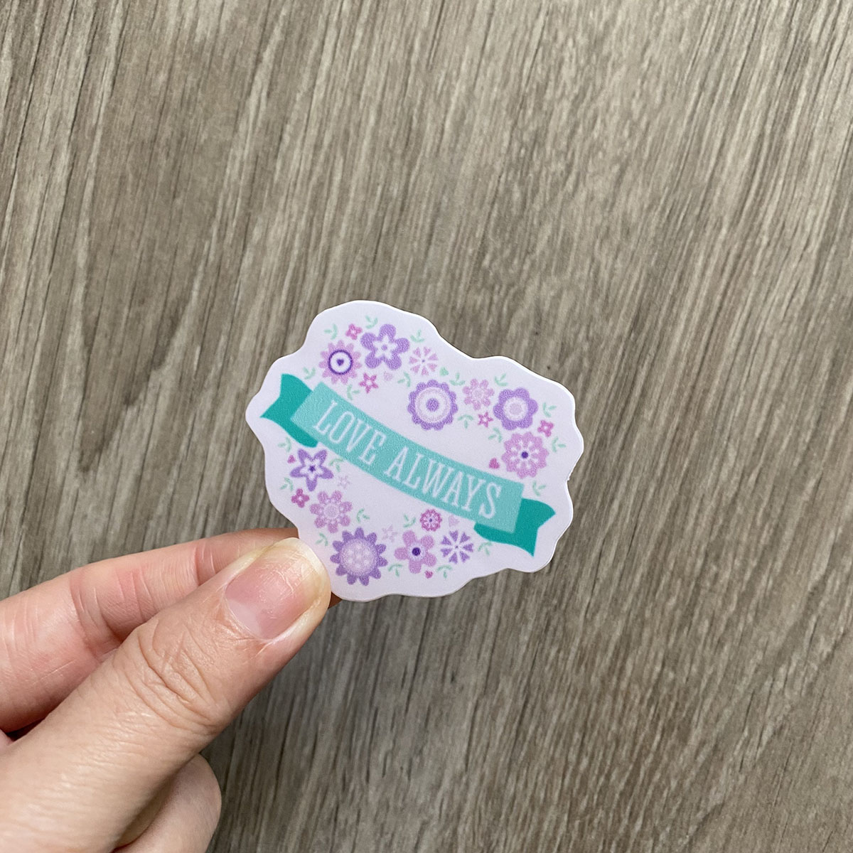 Sticker Mint Xanh Bạc Hà - Dán Trang Trí - Chất Liệu PVC Cán Màng Chất Lượng Cao Chống Nước, Chống Nắng, Không Bong Tróc Phai Màu