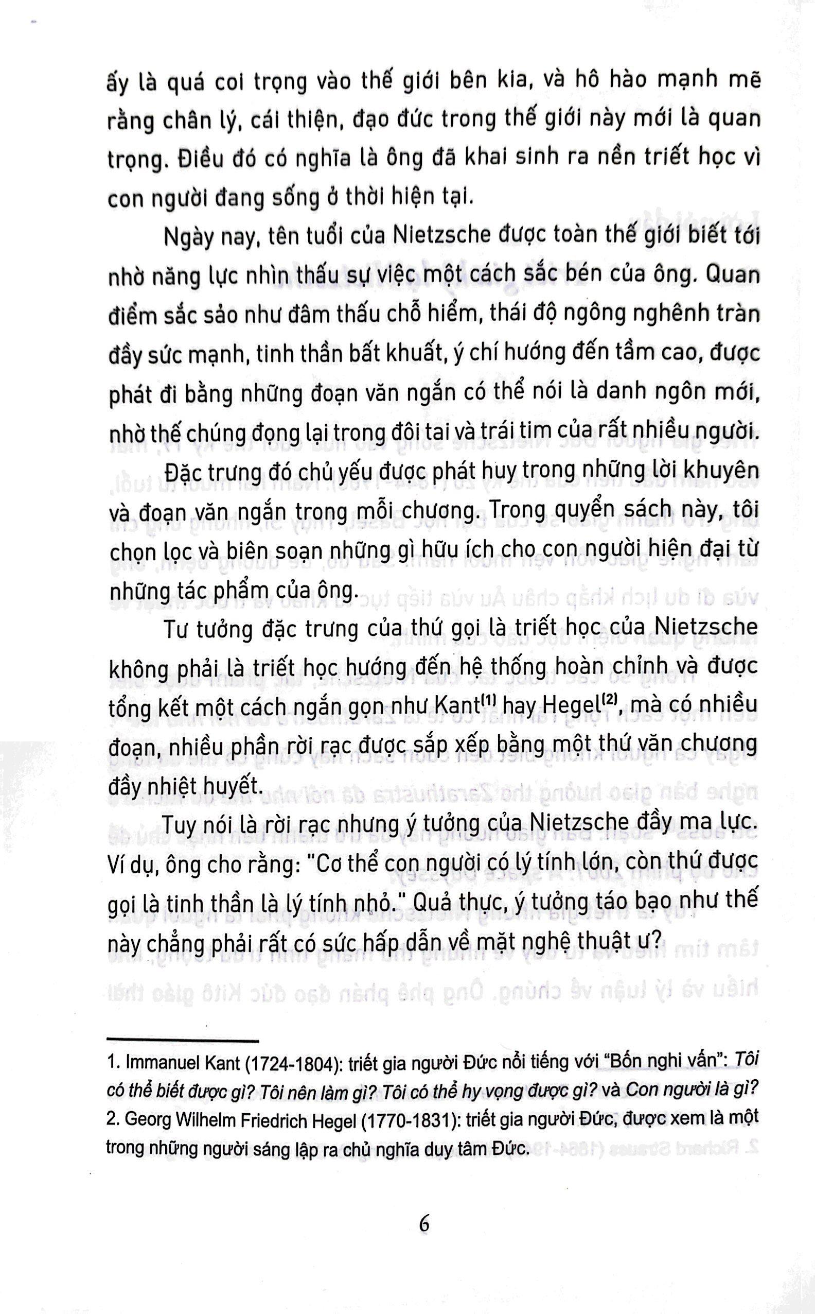 Lời Của Nietzsche Cho Người Trẻ - Tập 1: Tình Yêu - Ý Chí - Khát Vọng