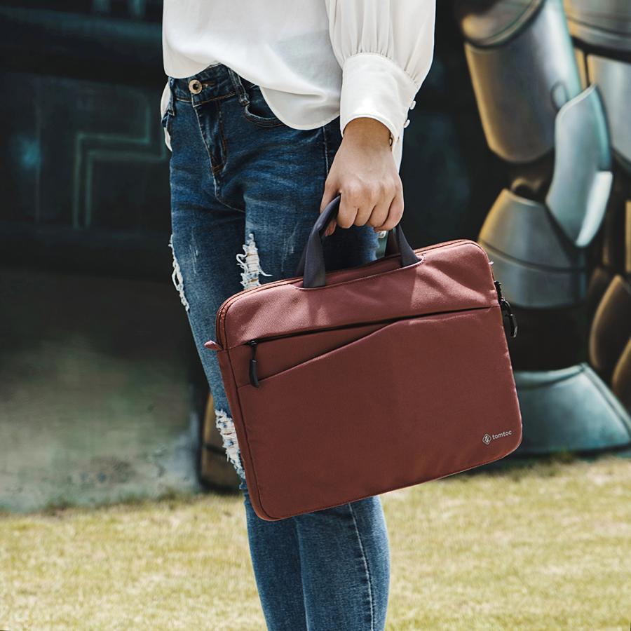 Túi xách Tomtoc A45 Messenger Bags Macbook 13/15inch - Đỏ