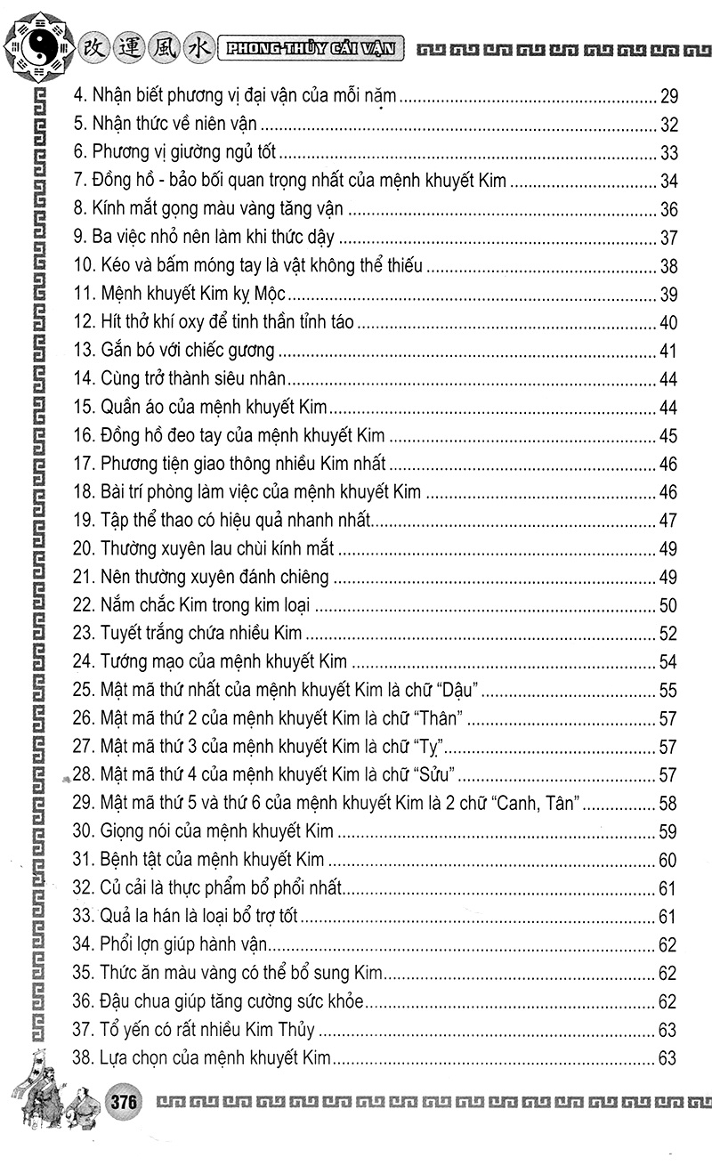Phong Thủy Cải Vận - Dành Cho Mệnh Khuyết Kim, Thủy (Quyển Xuân, Hạ) - QB