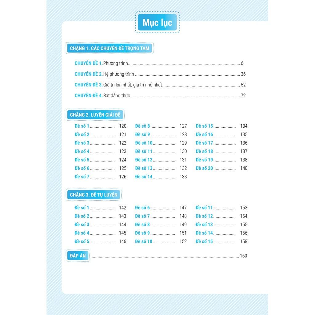 Sách Chinh phục đề thi vào 10 môn Toán