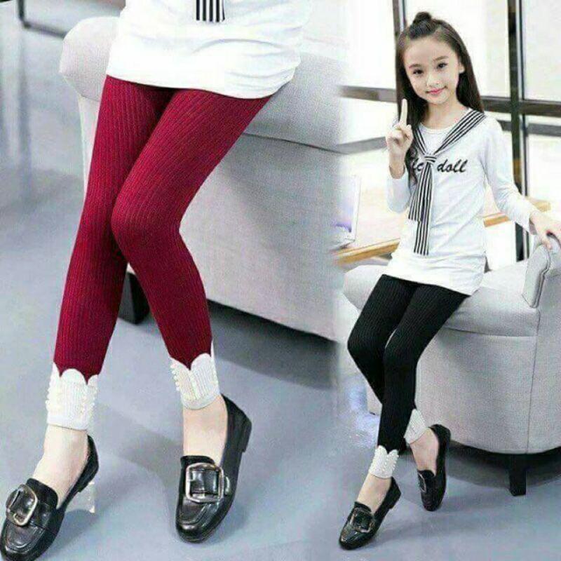 QUẦN TẤT LEN TĂM ĐÍNH HẠT VỪA ẤM VỪA MỀM